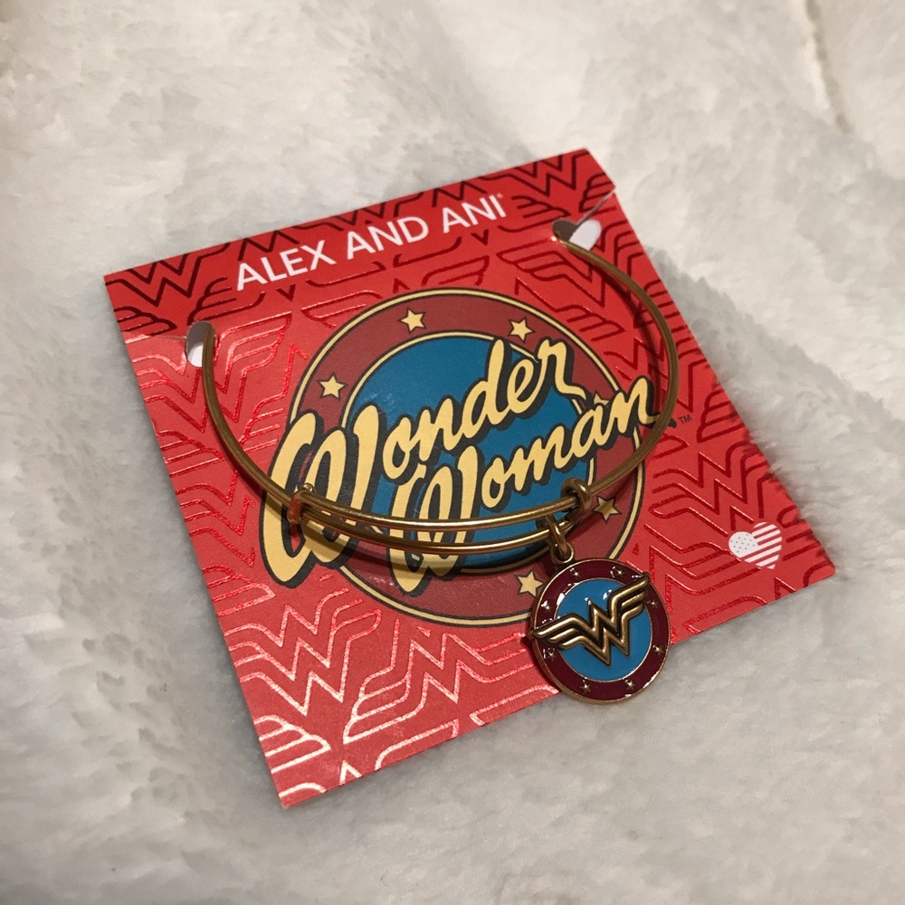 Gold Wonder Woman Bracelet Alex and Ani